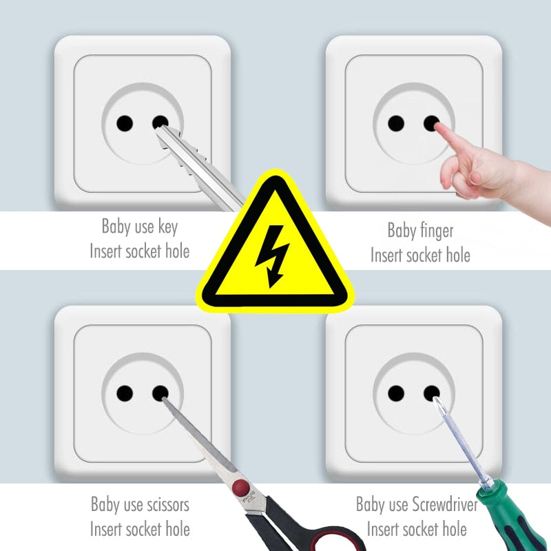 Electric Sockets protection for baby / Outlet Plug Kids Electrical Safety Protection hot sale (10 pcs)
