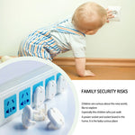 Electric Sockets protection for baby / Outlet Plug Kids Electrical Safety Protection hot sale (10 pcs)