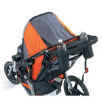 Organizer baby gear in stroller with different colors